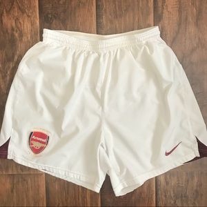 Nike Arsenal Highbury Soccer Shorts.